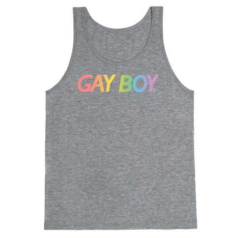 GayBoy Gameboy Parody Tank Top